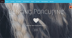 Desktop Screenshot of dancingporcupine.com